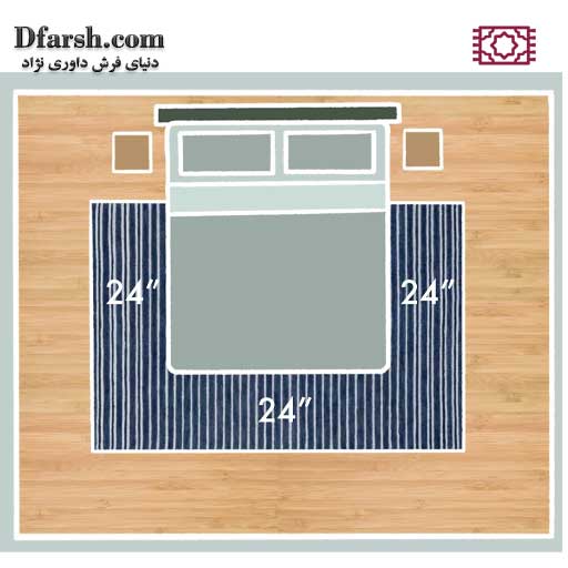 انتخاب سایز فرش ماشینی