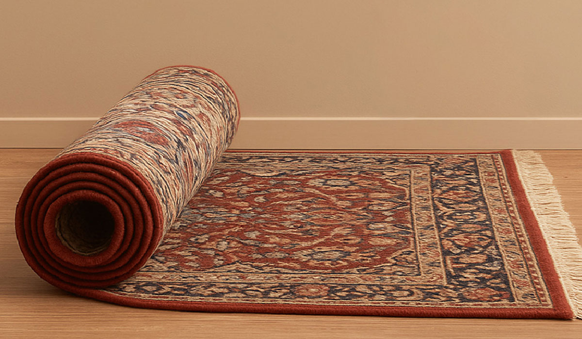 رول کردن فرش ماشینی رول کردن فرش ماشینی