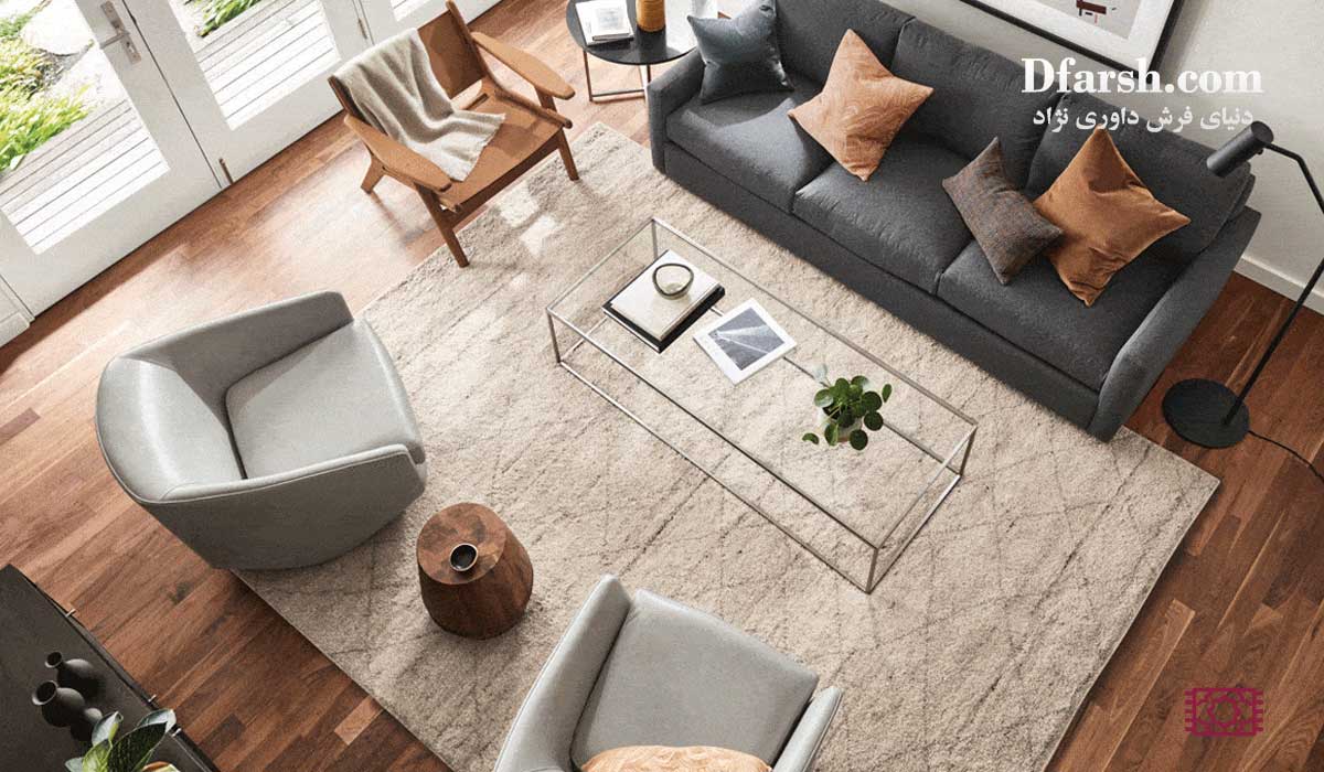 فرش سایز2*3 برای دکوراسیون زیبا