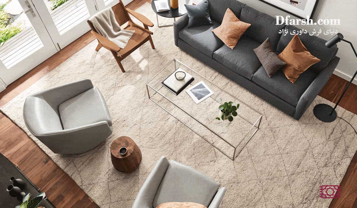 سایز فرش 2.5*3.5 برای دکوراسیون 