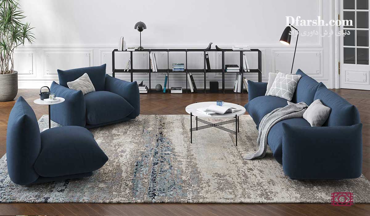 اندازه مناسب فرش ماشینی برای اتاق