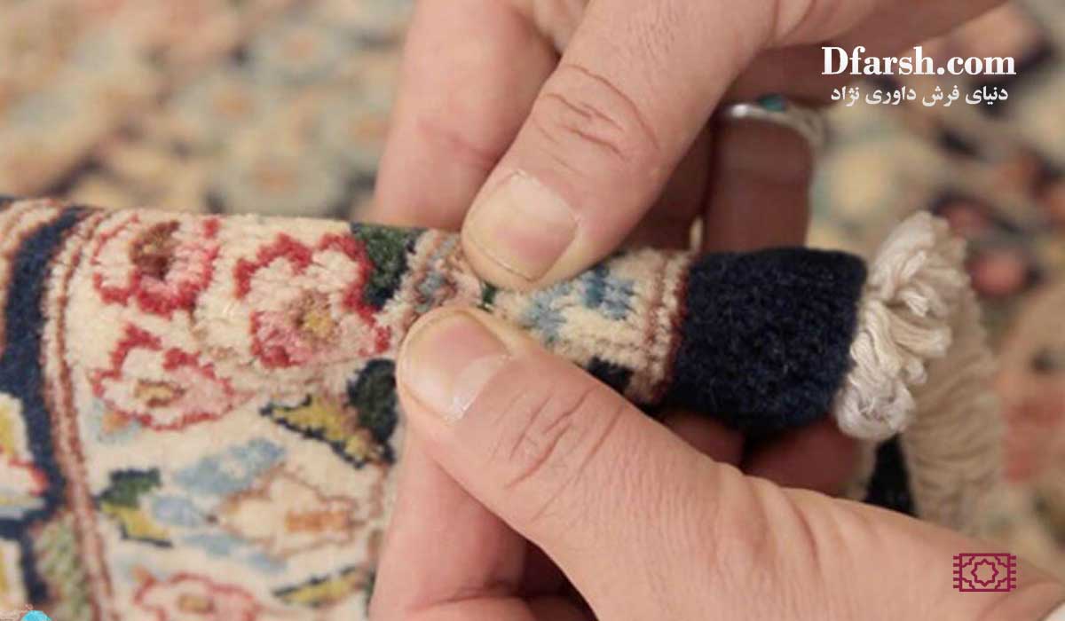 وضوح بالای نقشه و انسجام گره&zwnj;ها در فرش ۱۰۰۰ شانه تراکم ۳۰۰۰