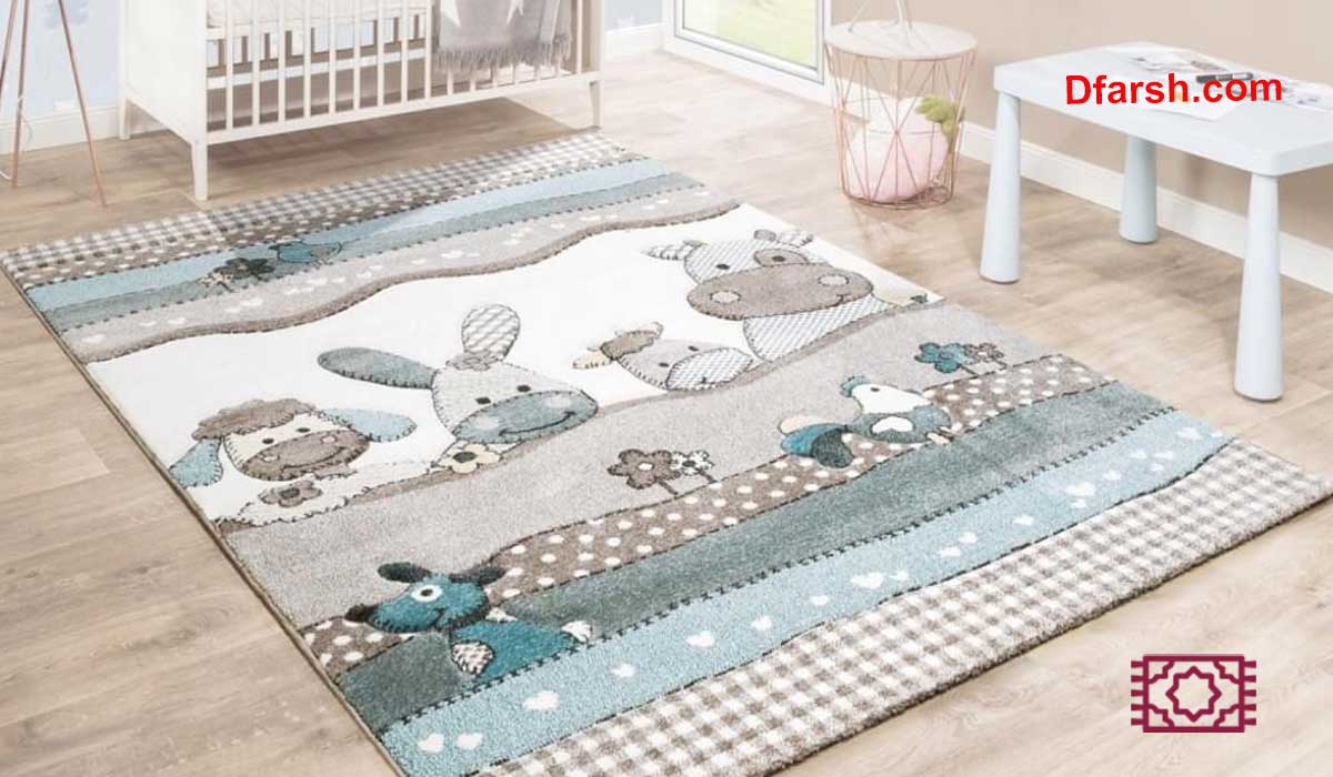 فرش اتاق کودک دلباز و زیبا فرش اتاق کودک دلباز و زیبا