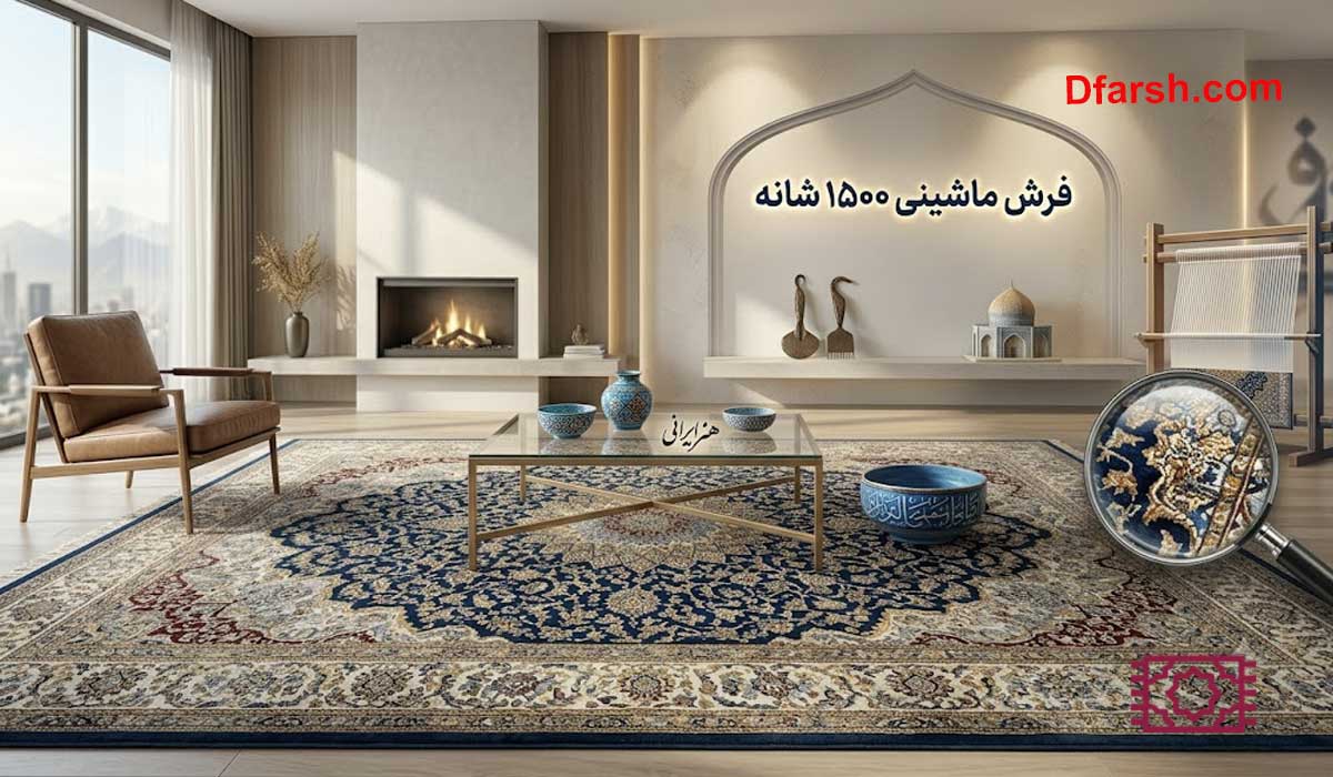 خرید فرش 1500 شانه