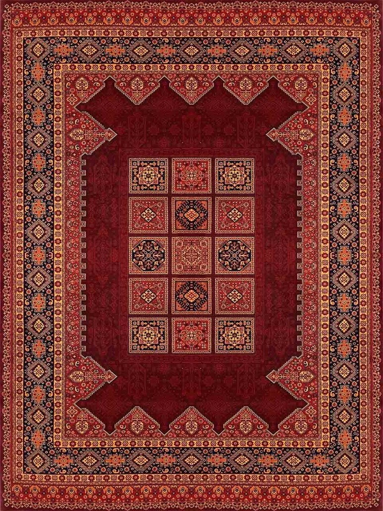 فرش زمرد مشهد 700 شانه کد 38009